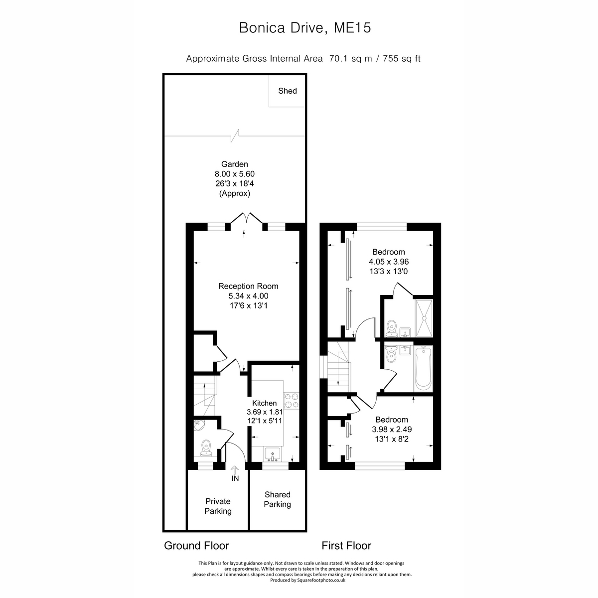 15, Bonica Drive, Maidstone floorplan