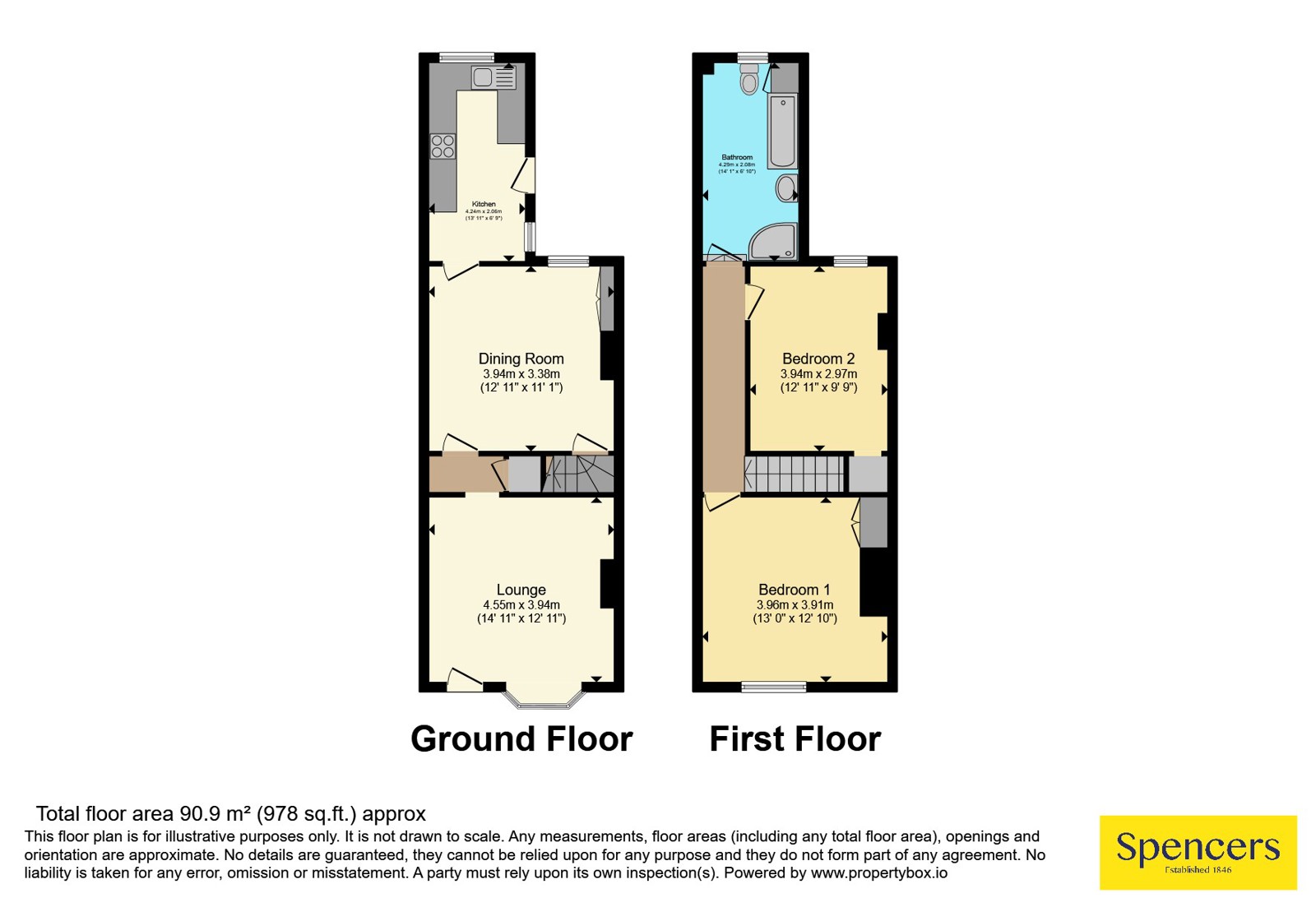 Cliffe Road, Leicester floorplan