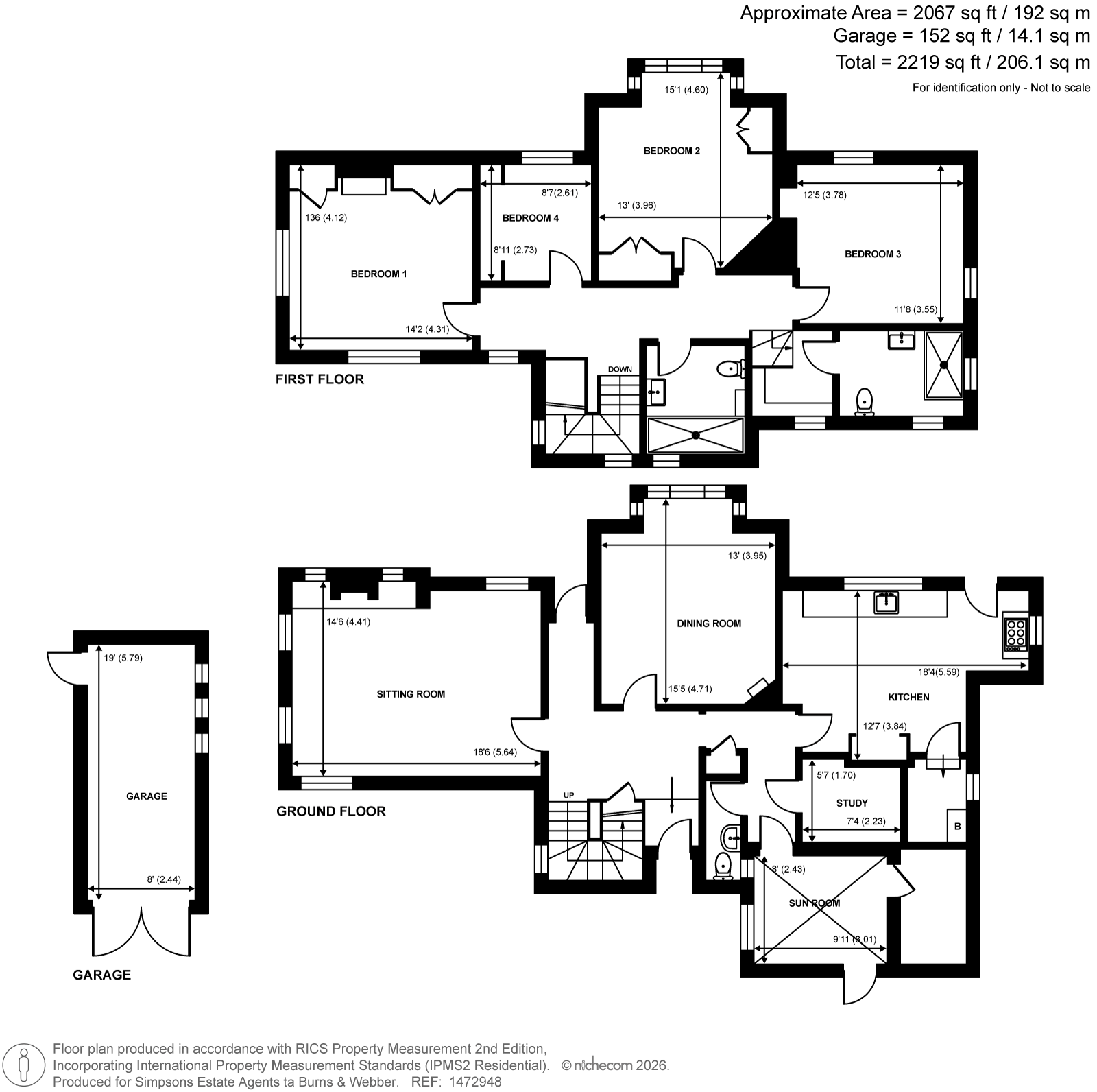 19, The Fairfield, Farnham floorplan