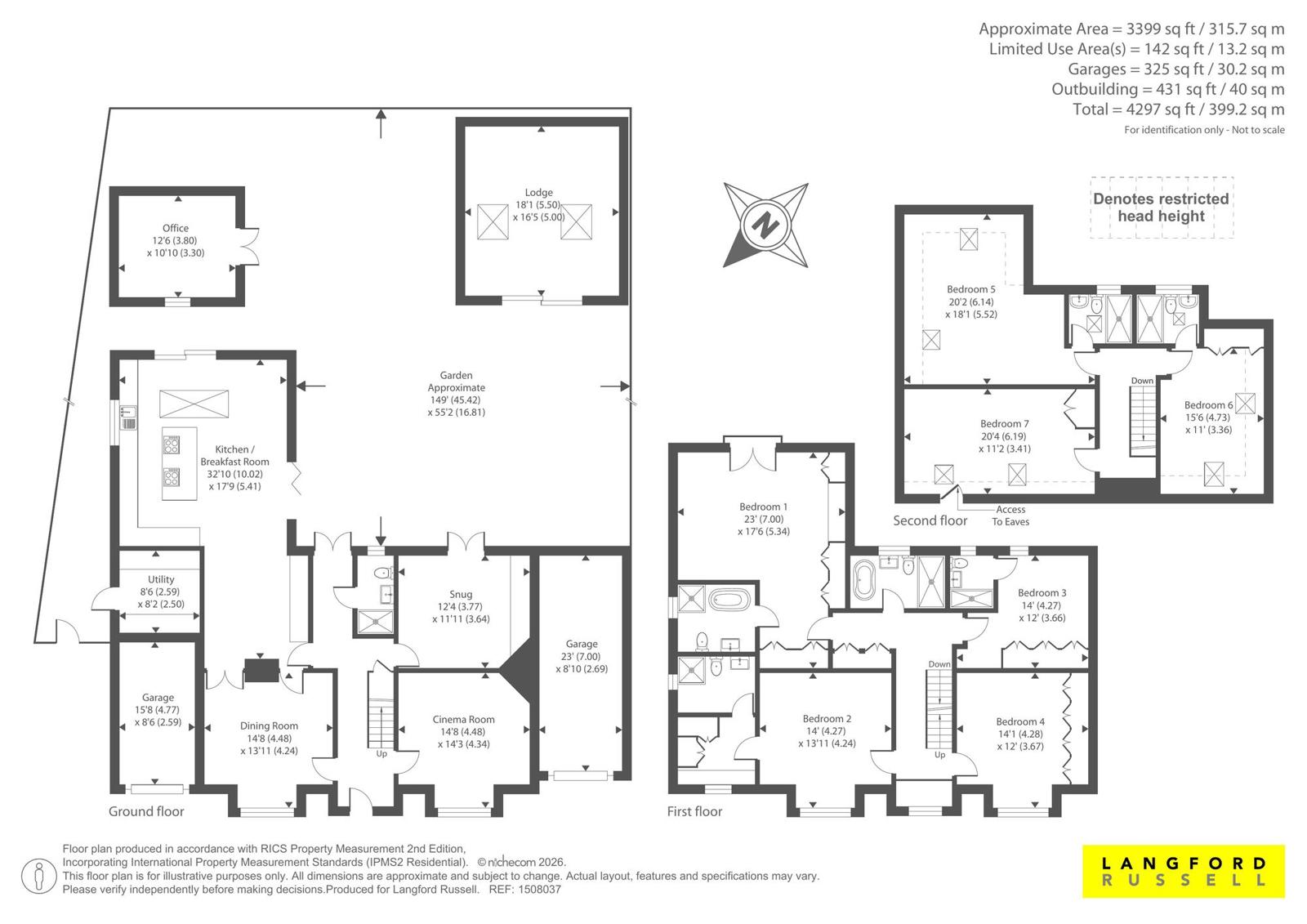 28, Knoll Rise, Orpington floorplan