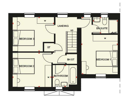 H873424, Cottingwood, Morpeth floorplan