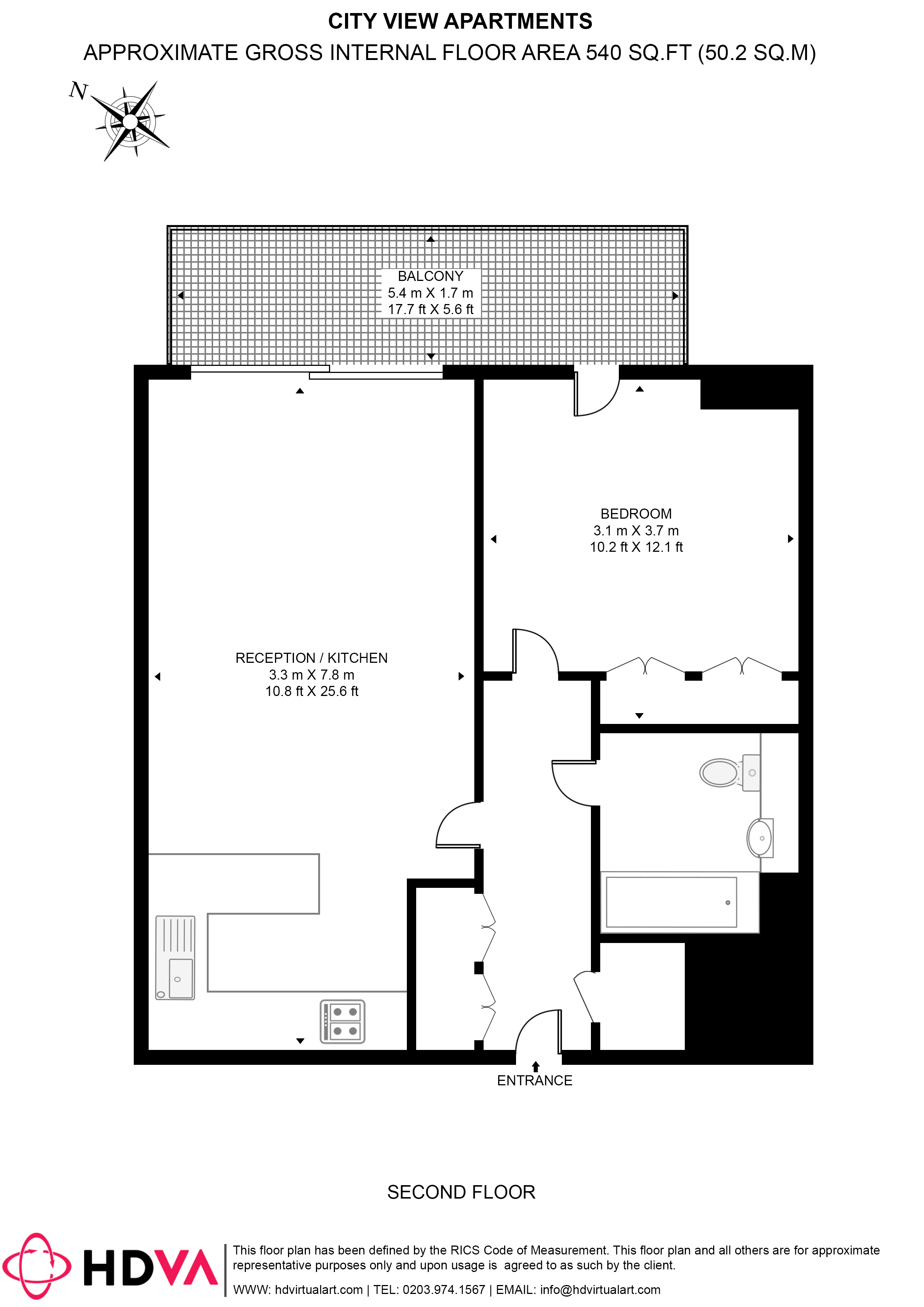 Devan Grove London N4 floorplan
