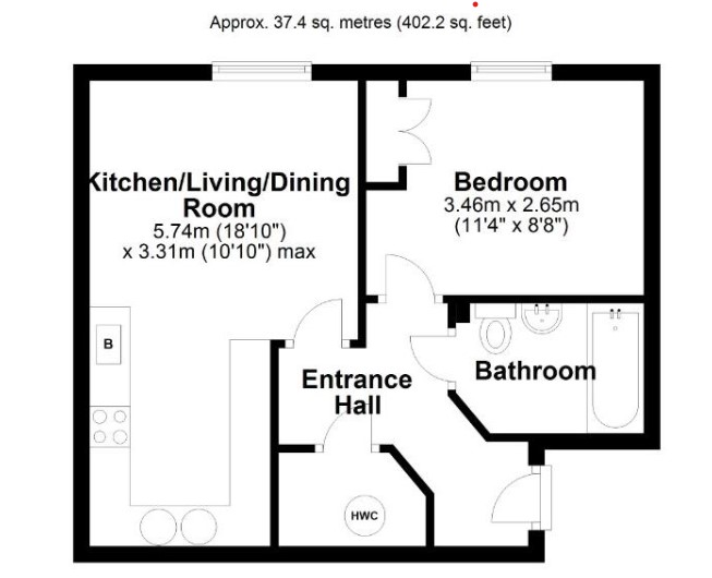 Flat 16, Sovereign House, 41, Brookbank Close, Gloucestershire floorplan