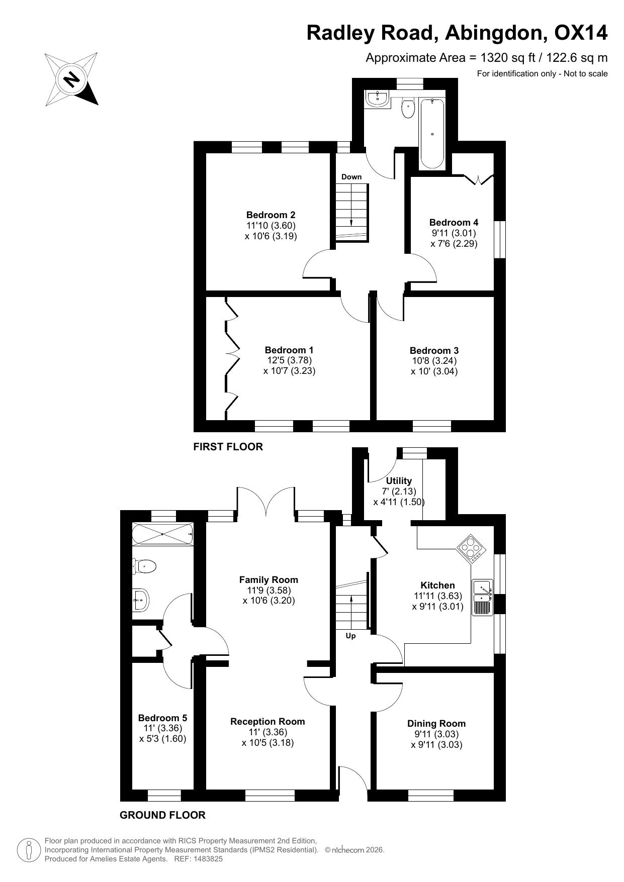 101, Radley Road, Abingdon floorplan