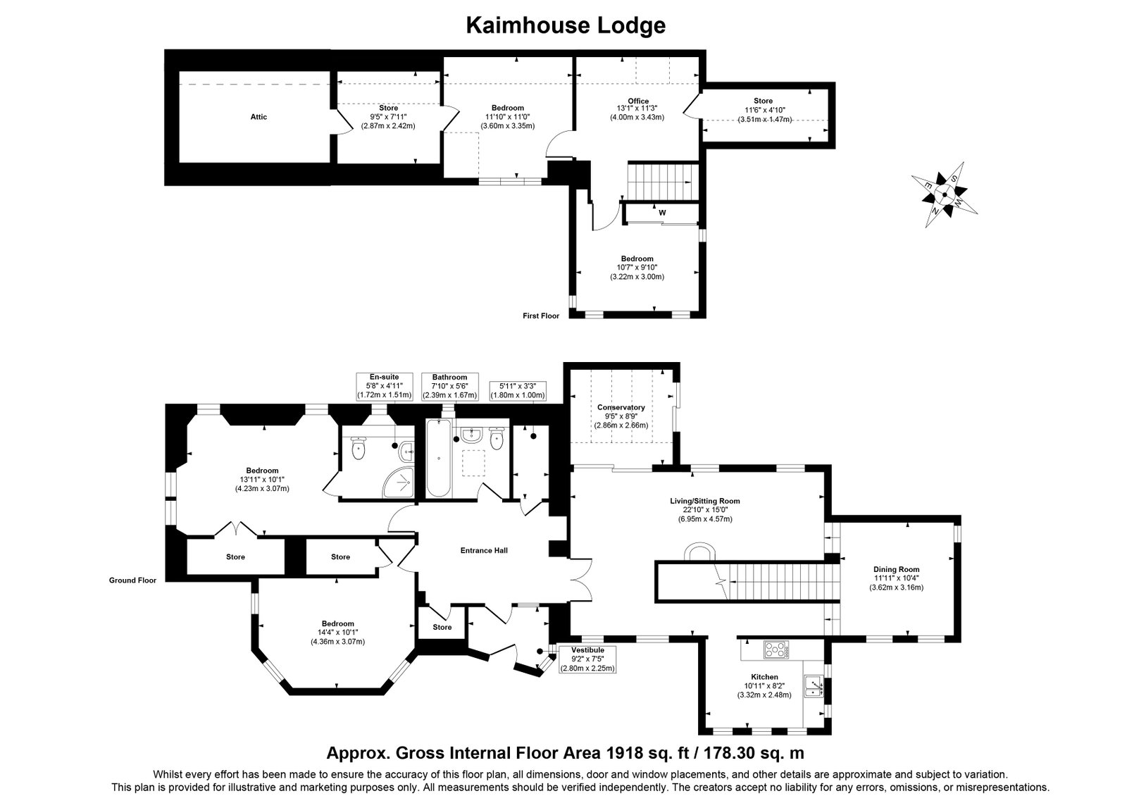 Kaimehouse Lodge, West Linton floorplan