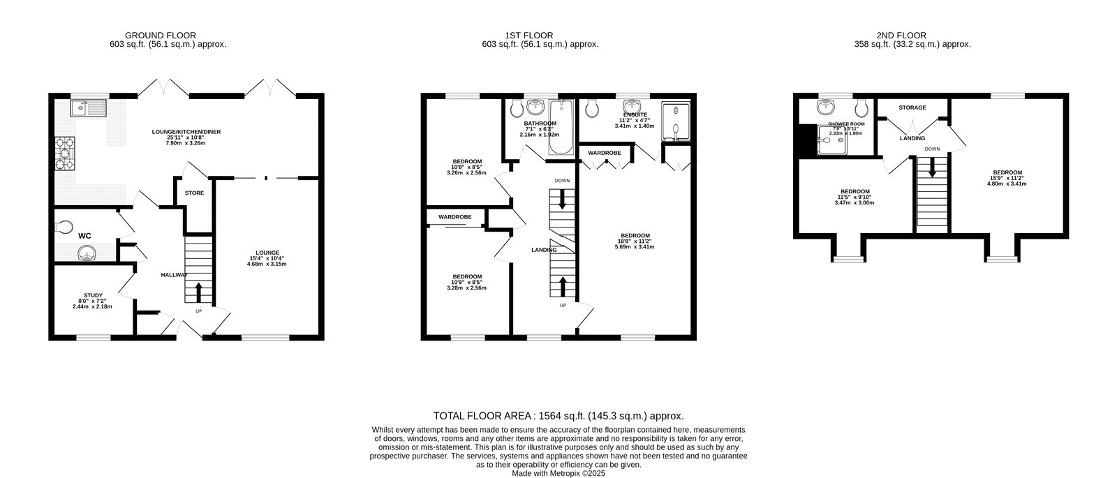 40, Patriot Lane, Nottingham floorplan