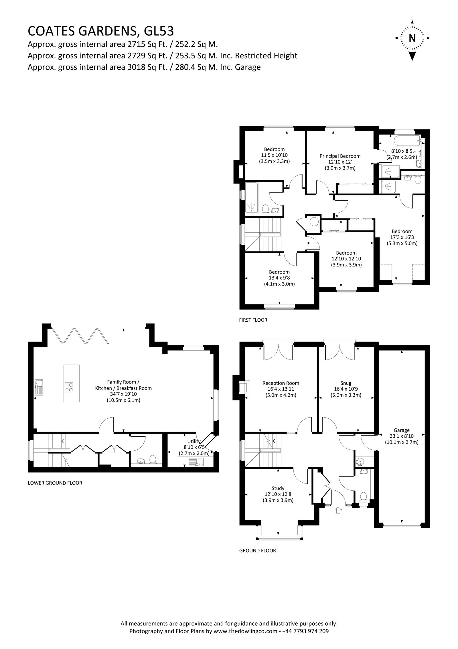 8, Coates Gardens, Cheltenham floorplan