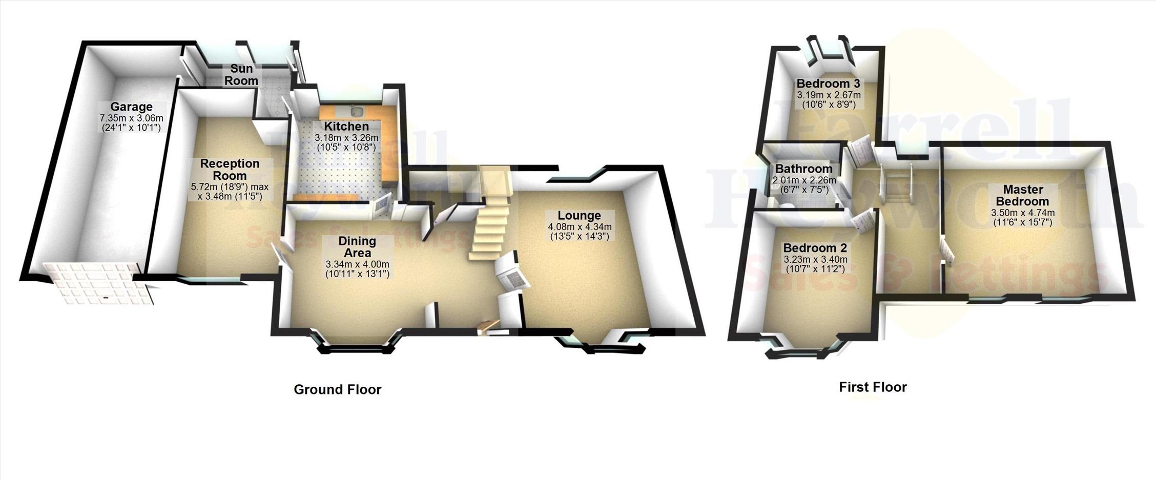 3 Bedrooms  for sale in Mains Lane, Poulton Le Fylde FY6