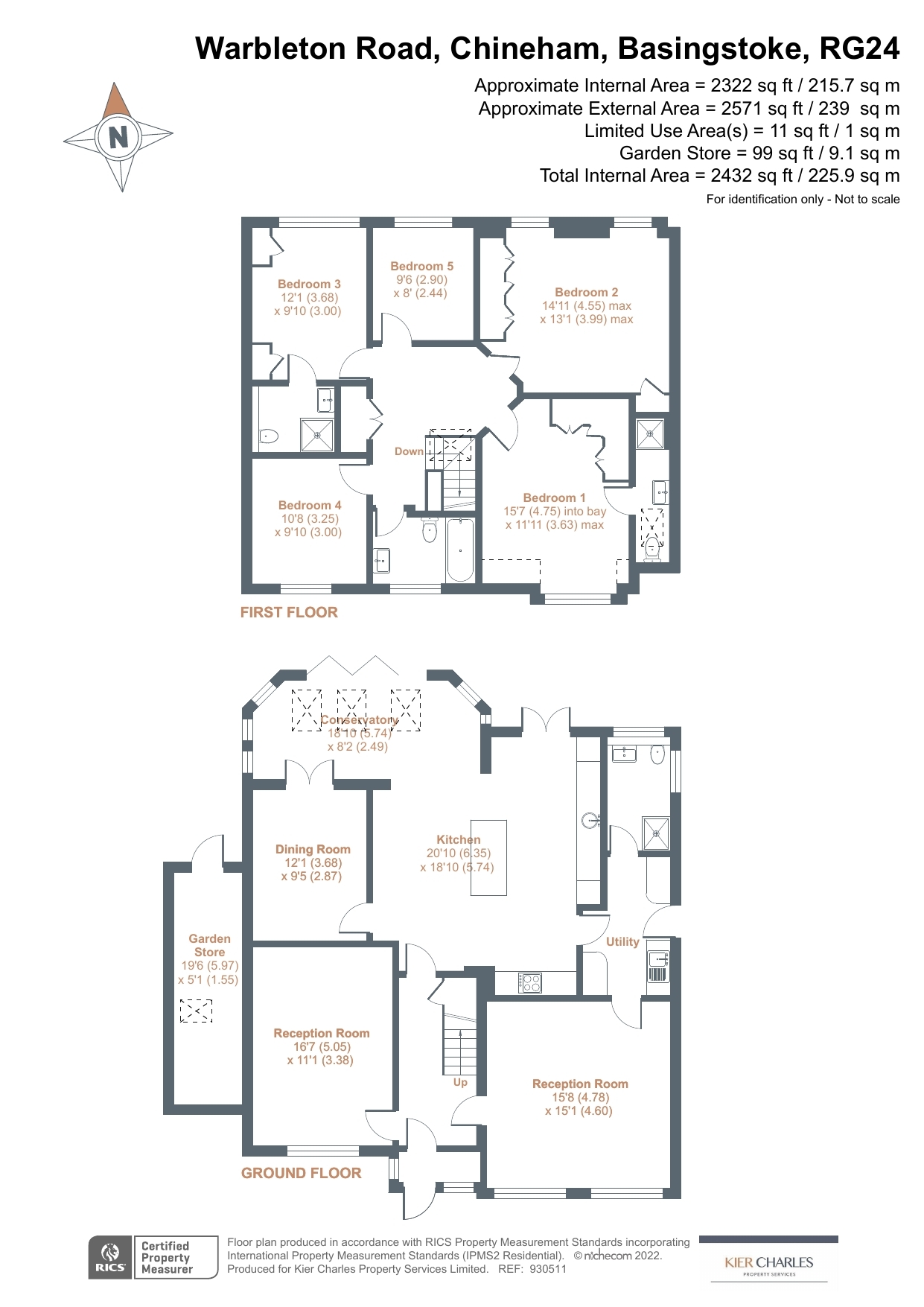 7, Warbleton Road, Basingstoke floorplan