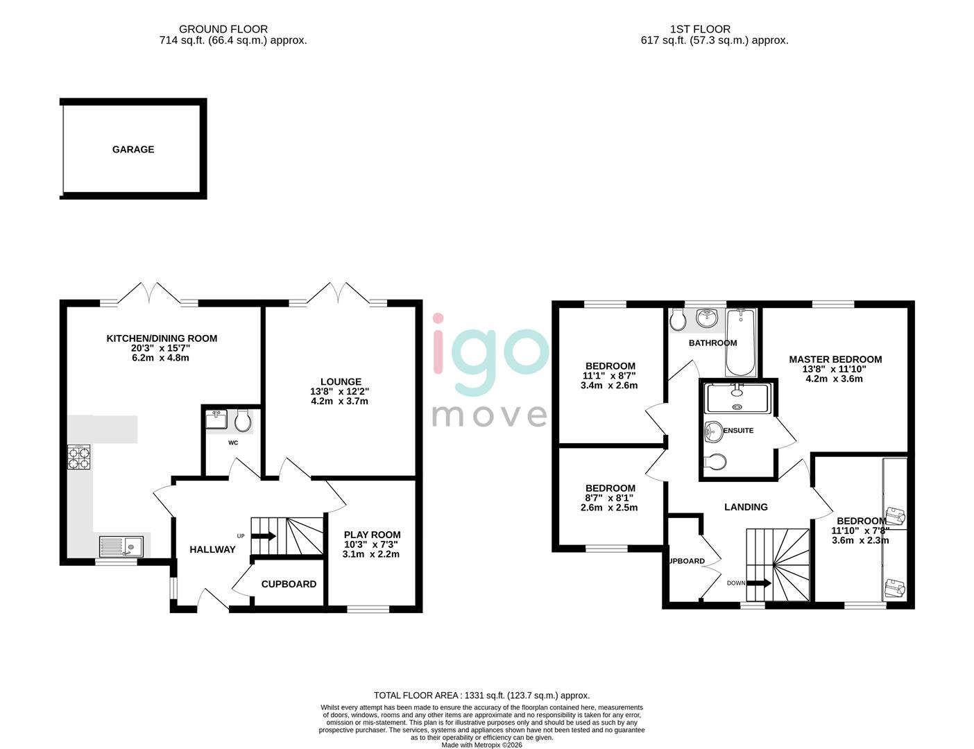 9, The Darlings, Hartlepool floorplan