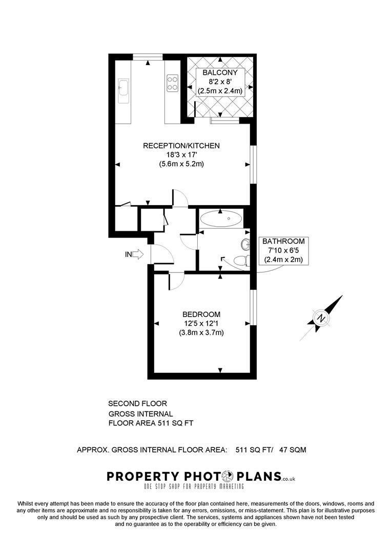 Flat 20, Colliford Court, Edgware floorplan
