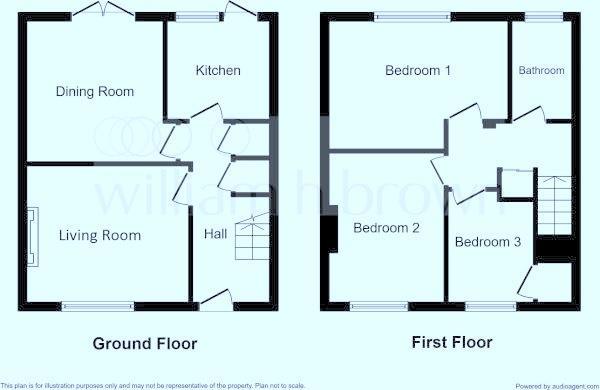 154, Arbour Lane, Chelmsford floorplan