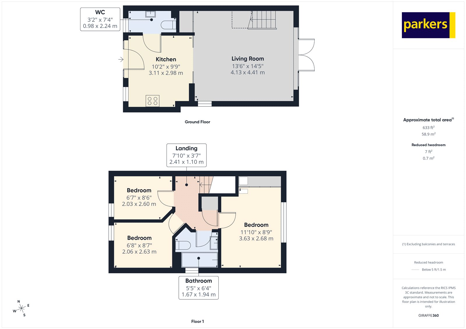 4, Gardiner Road, Hampshire floorplan