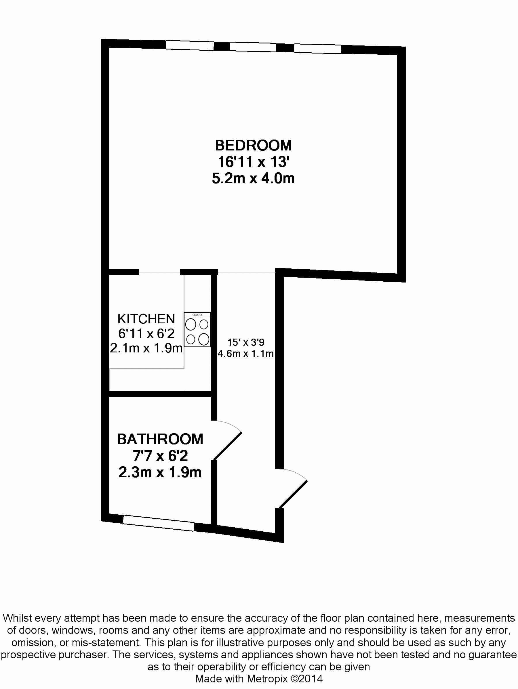 Flat 2, 31, Balham Hill, London floorplan