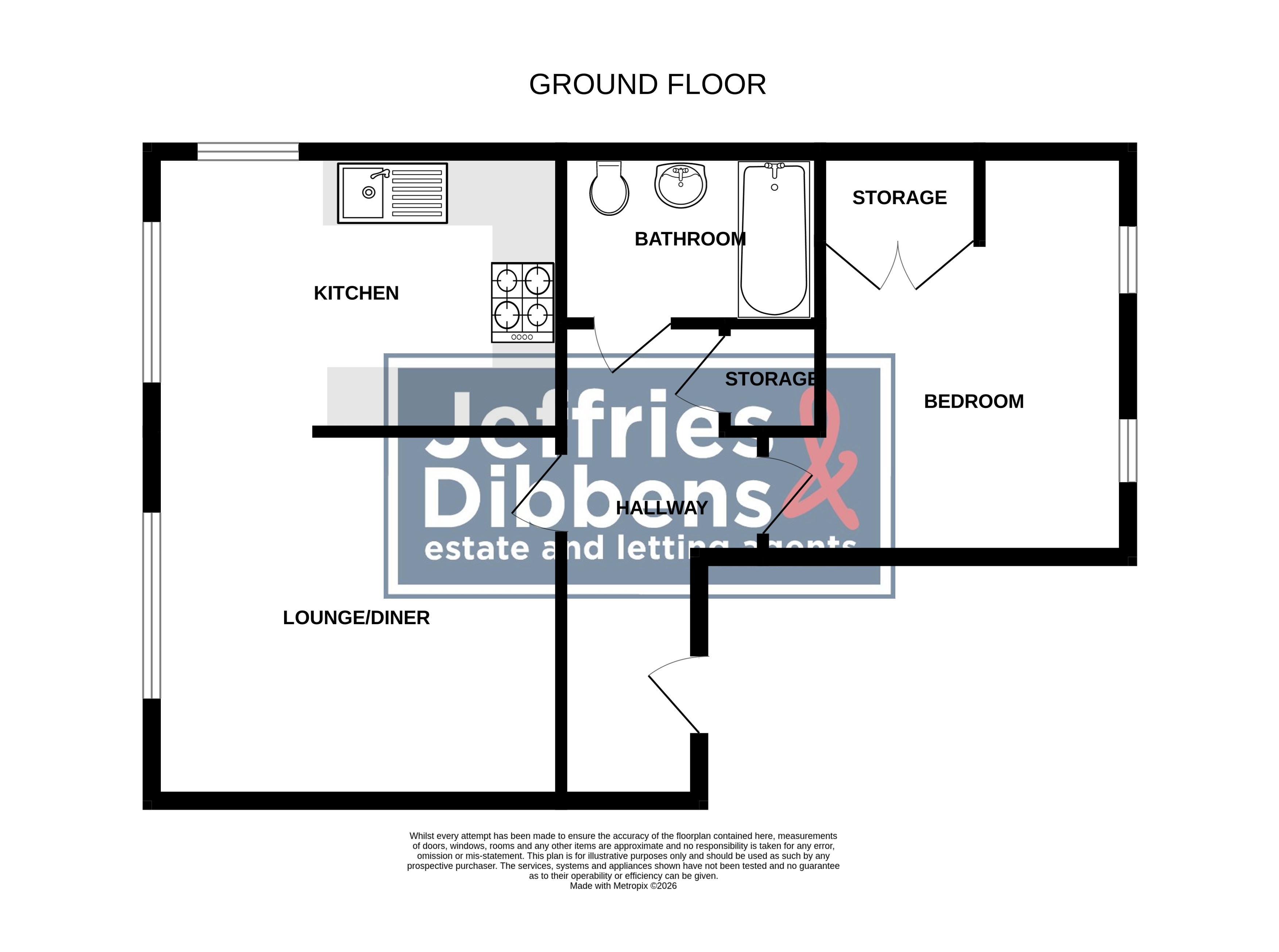 Flat 3 Church View, 1, South Lane, Waterlooville floorplan