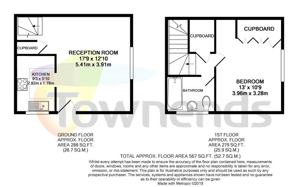 1 Bedrooms End terrace house for sale in Bradfield Close, Guildford, Surrey GU4