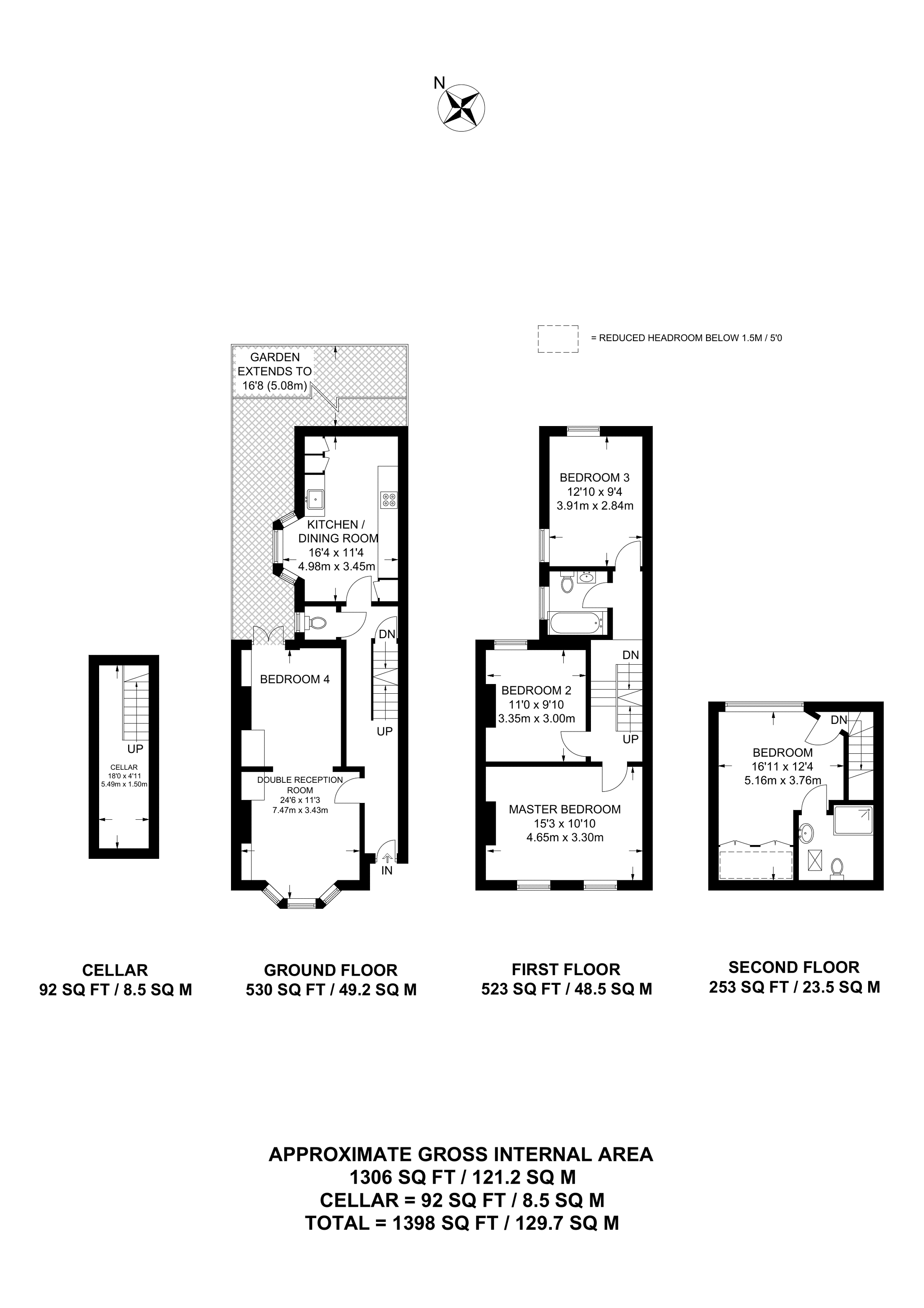 Crawthew Grove, East Dulwich floorplan