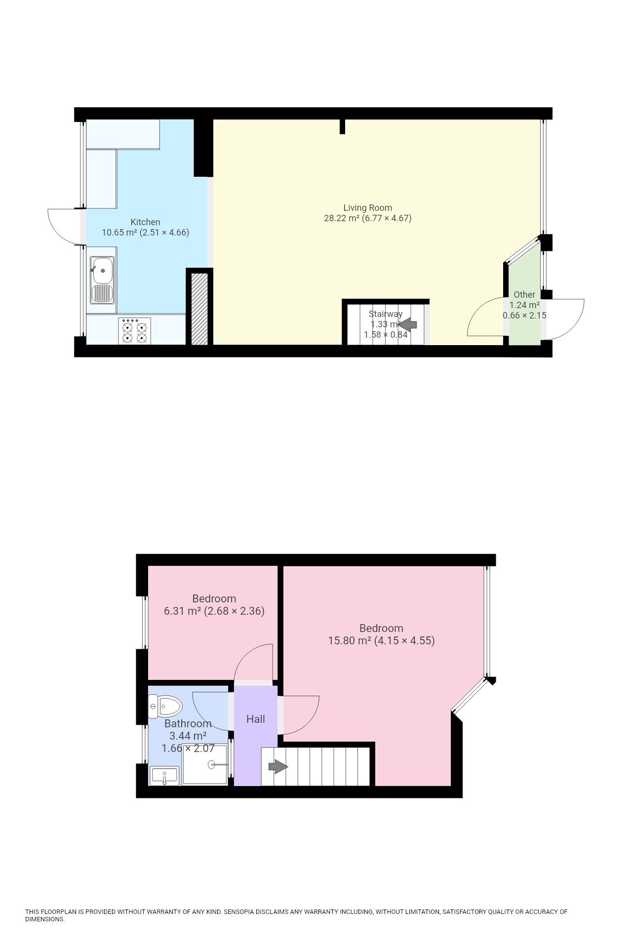 98, Elmcroft Avenue, London floorplan