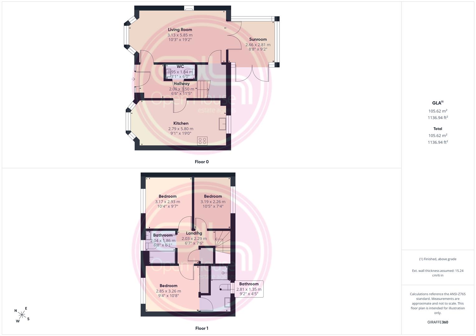 24, Drift Road, Castle Gresley floorplan