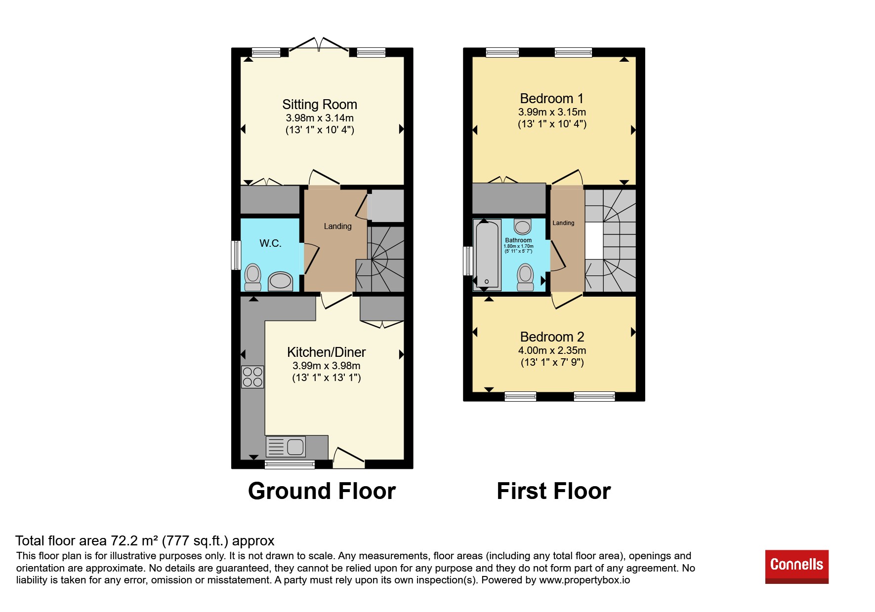 1a, Samphire Road, OXFORD floorplan