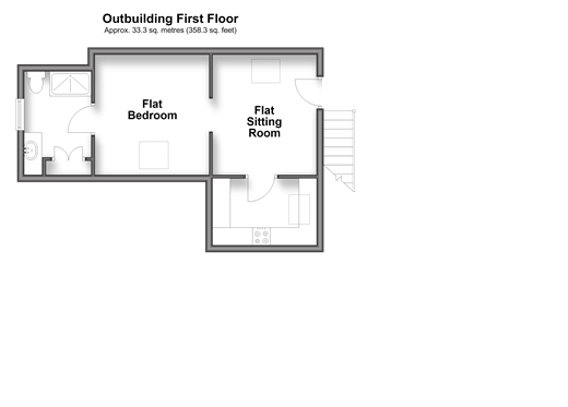 Clevelands Road Wroxall, Ventnor floorplan
