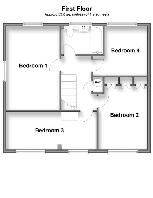 Haywards Close, Deal floorplan