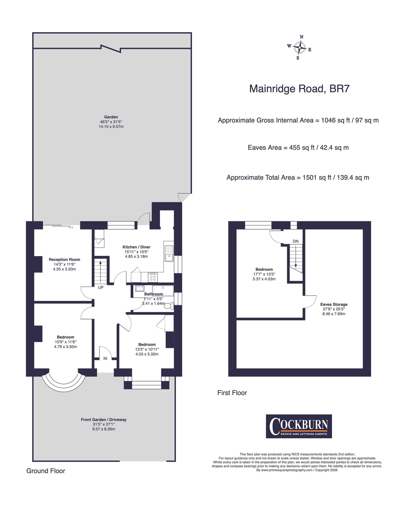 35, Mainridge Road, Chislehurst floorplan
