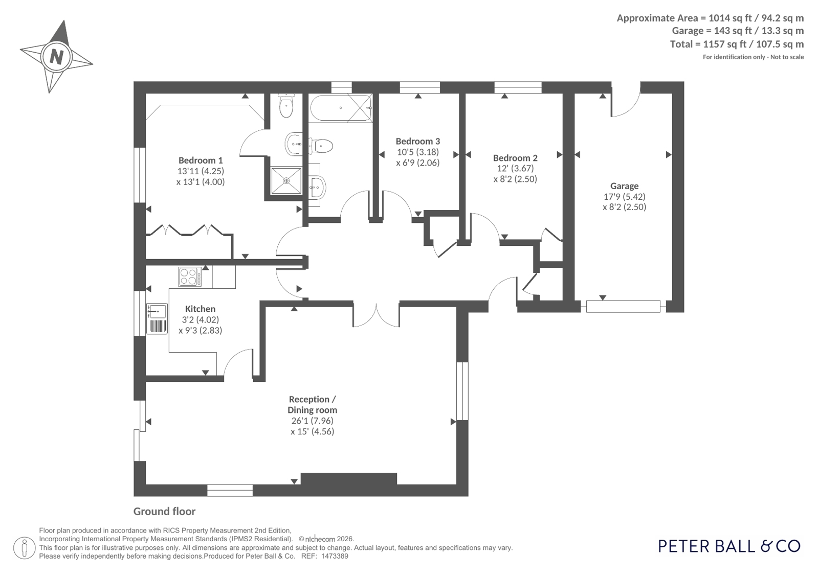 3, Osprey Road, Gloucestershire floorplan
