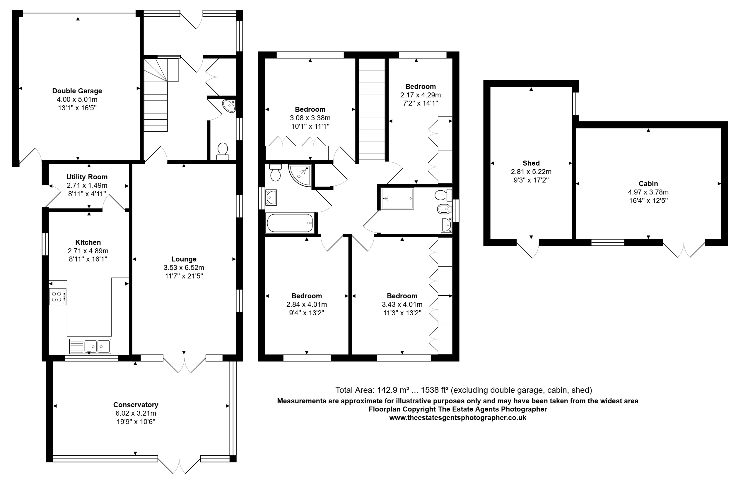 58A, Worthing Road, Essex floorplan