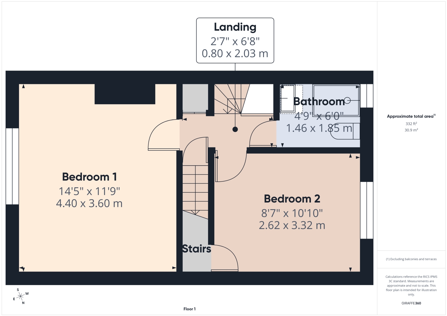 3, St. Helena Road, Bradford floorplan