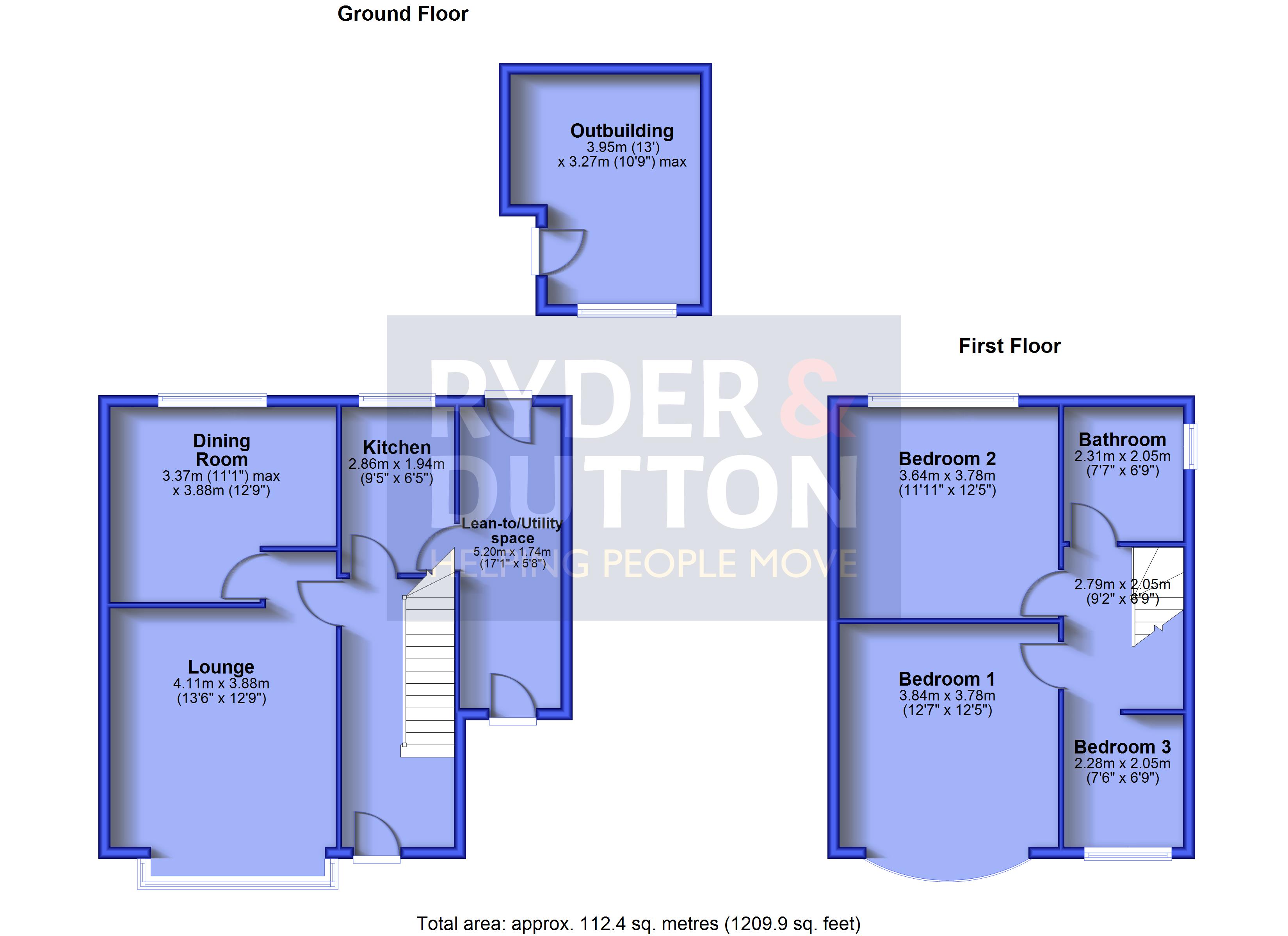 1126, Rochdale Road, Manchester floorplan