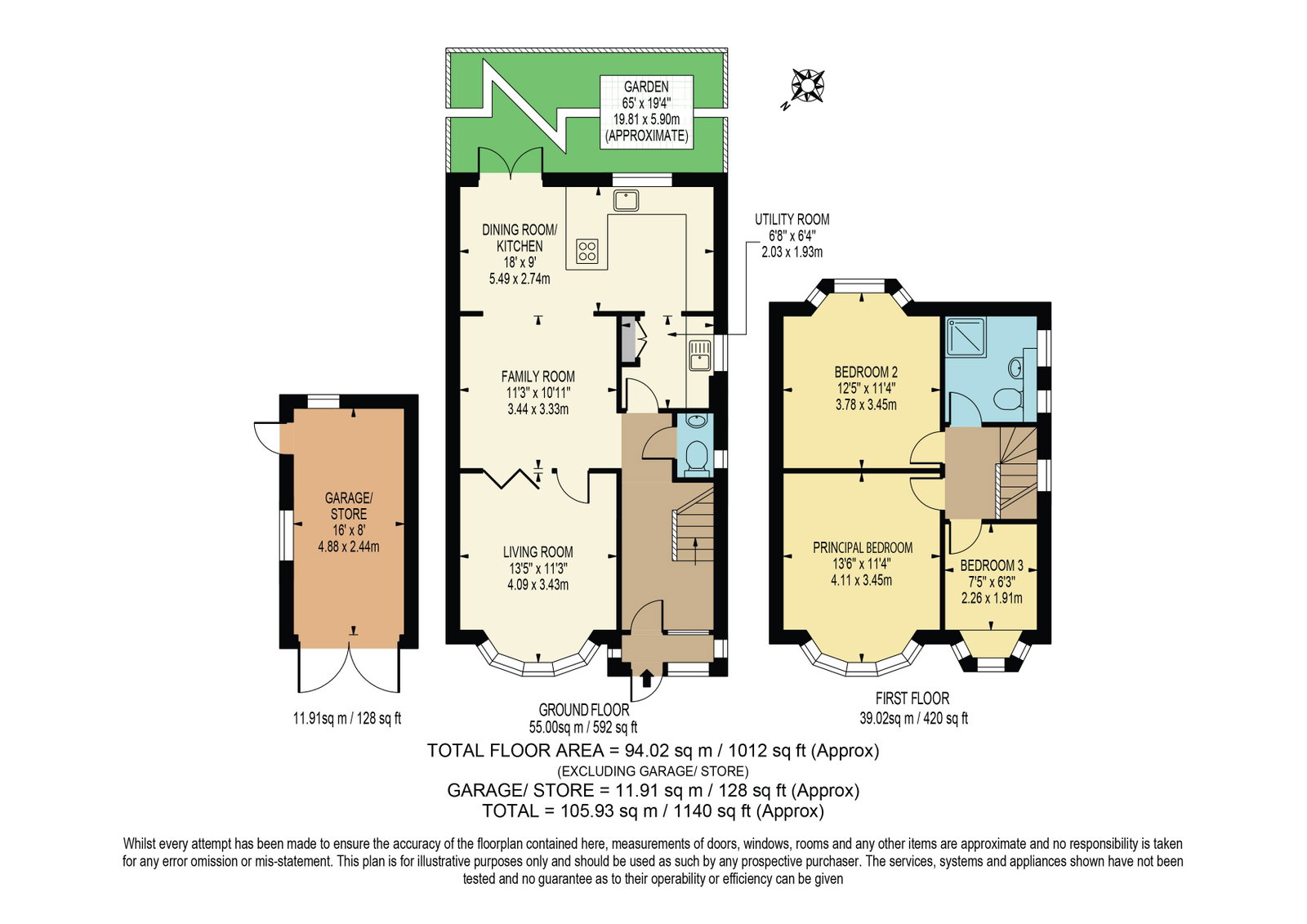 River Way, Ewell floorplan