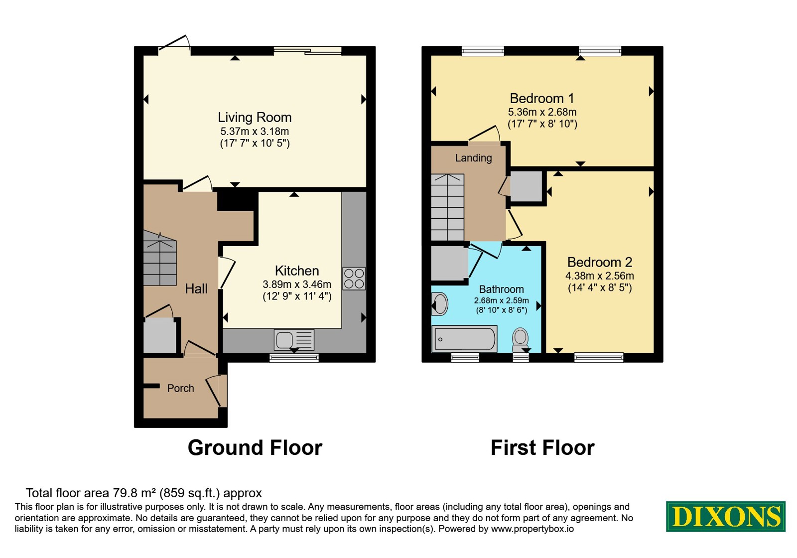 23, Flax Gardens, West Midlands floorplan