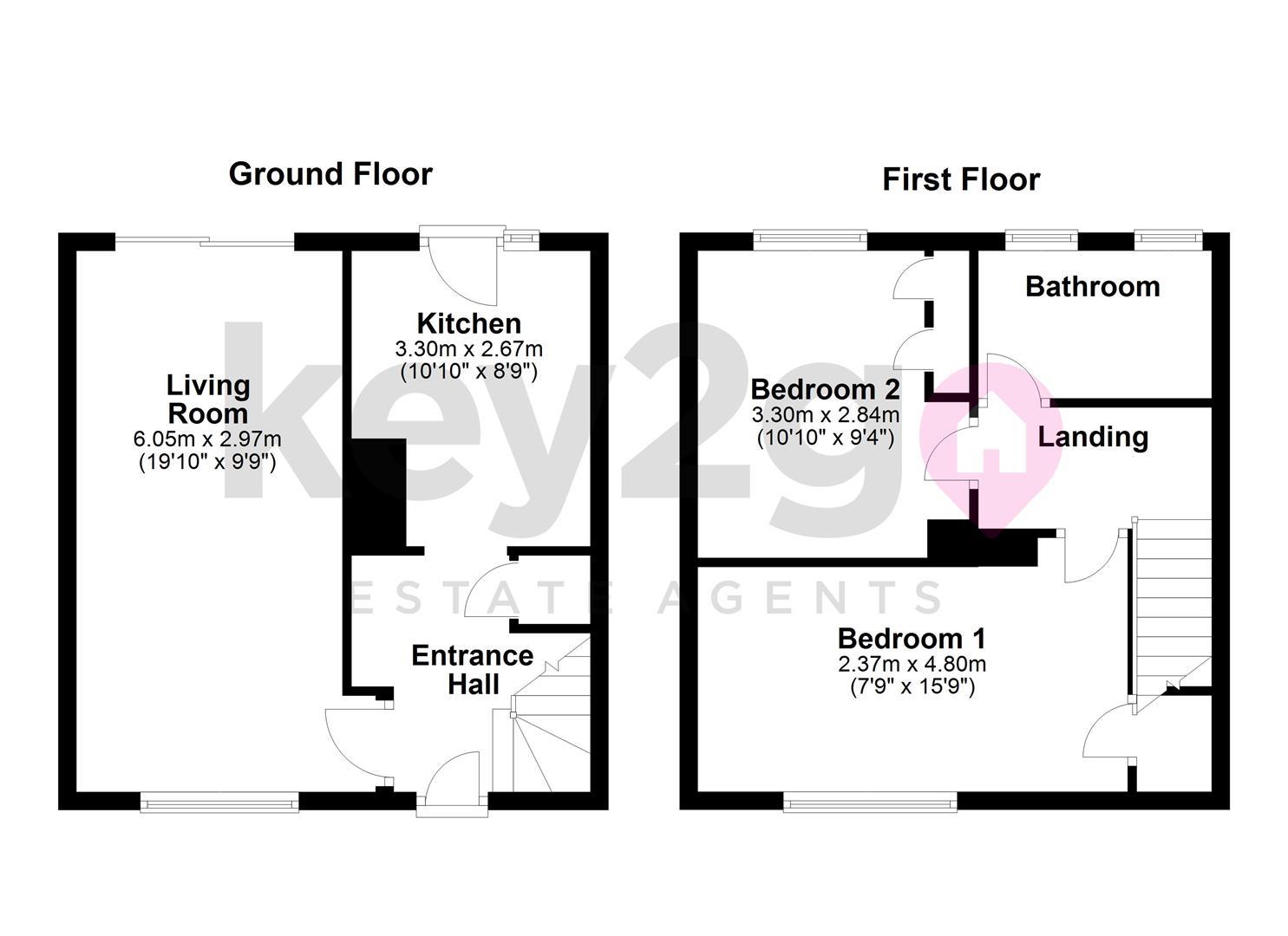 5, Oak Close, Sheffield floorplan