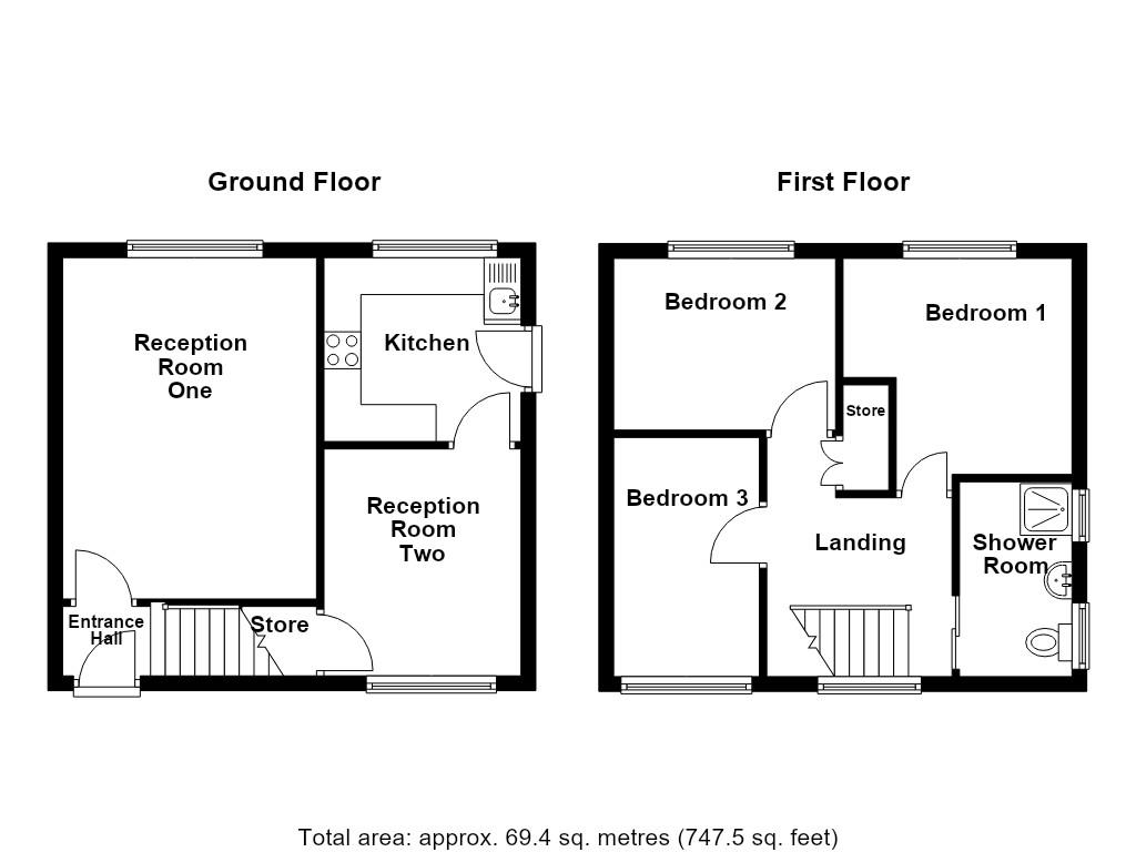 22, Buckingham Road, Manchester floorplan