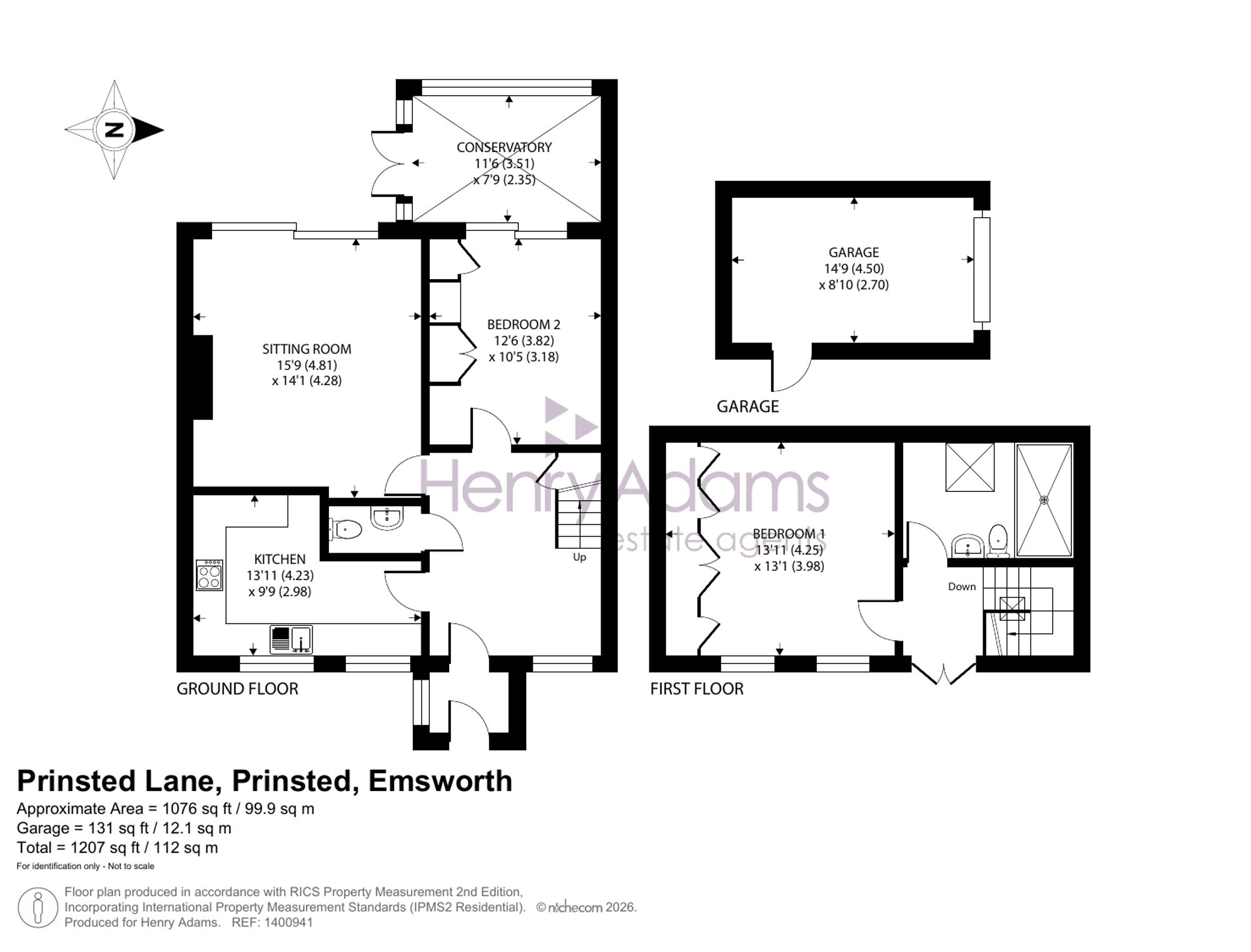 Prinsted Lane, Prinsted, PO10 floorplan