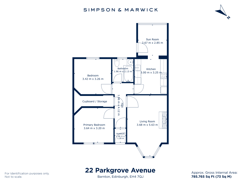 Parkgrove Avenue, Edinburgh floorplan