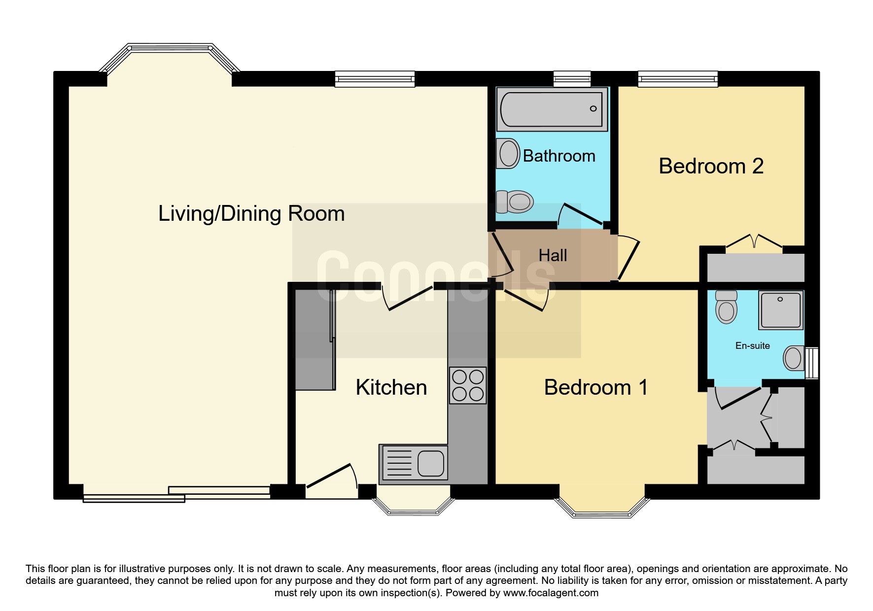 7A, Mullenscote Mobile Home Park, Andover floorplan