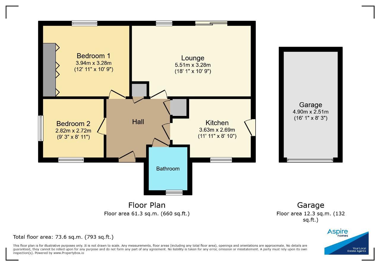 48, Glendon Gardens, Wisbech floorplan