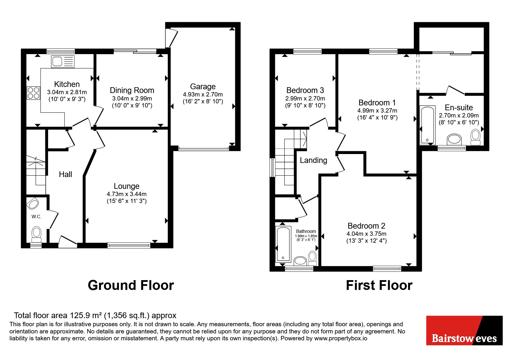 148, Wash Road, Essex floorplan