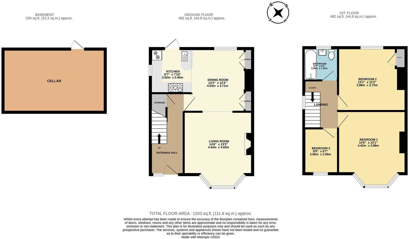234a, Teignmouth Road, Torquay floorplan