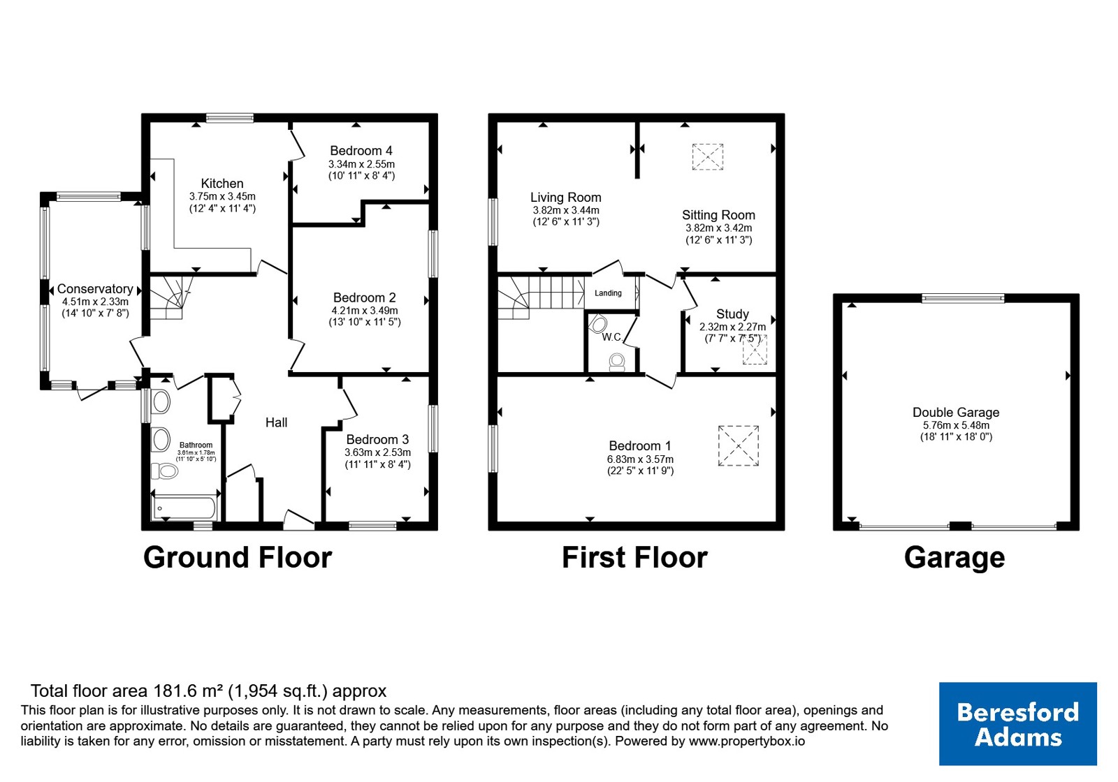 Y Capel,, Pant Y Buarth, Mold floorplan