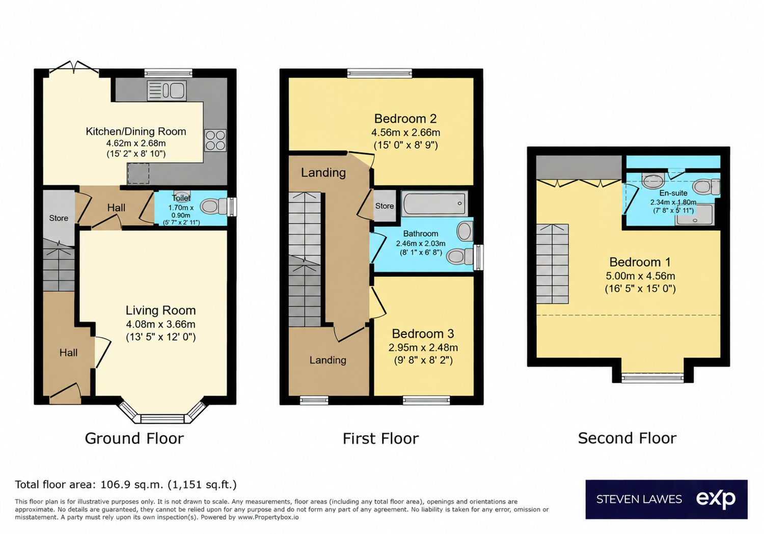 16, Chillingham Road, Winsford floorplan