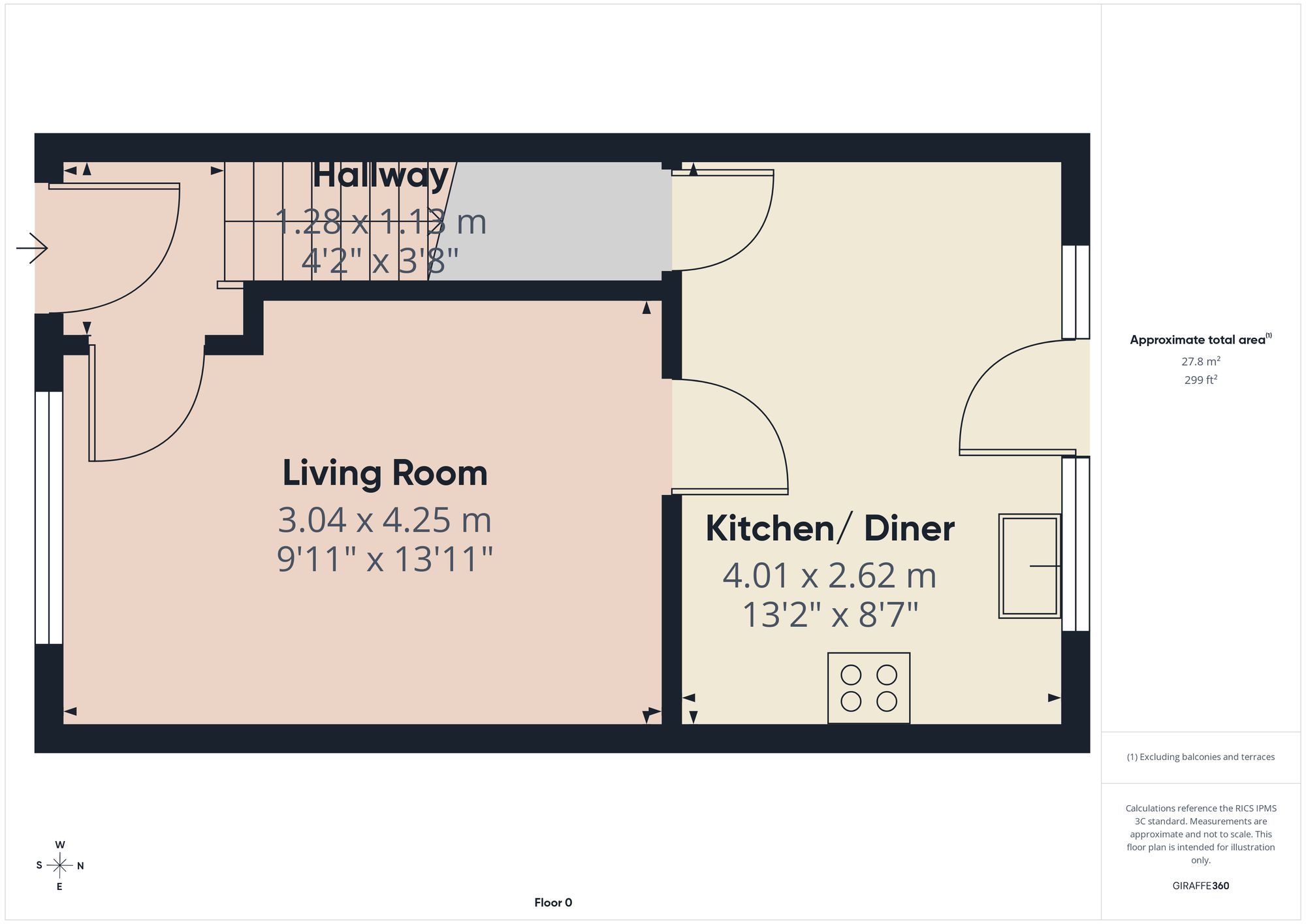 8 Westerdale Close, Manchester floorplan