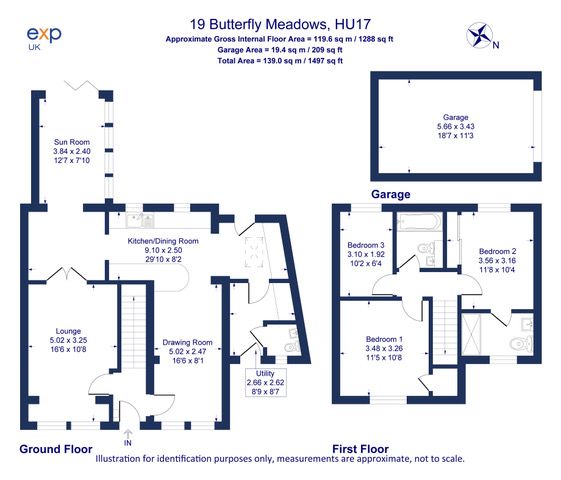 19, Butterfly Meadows, Beverley floorplan