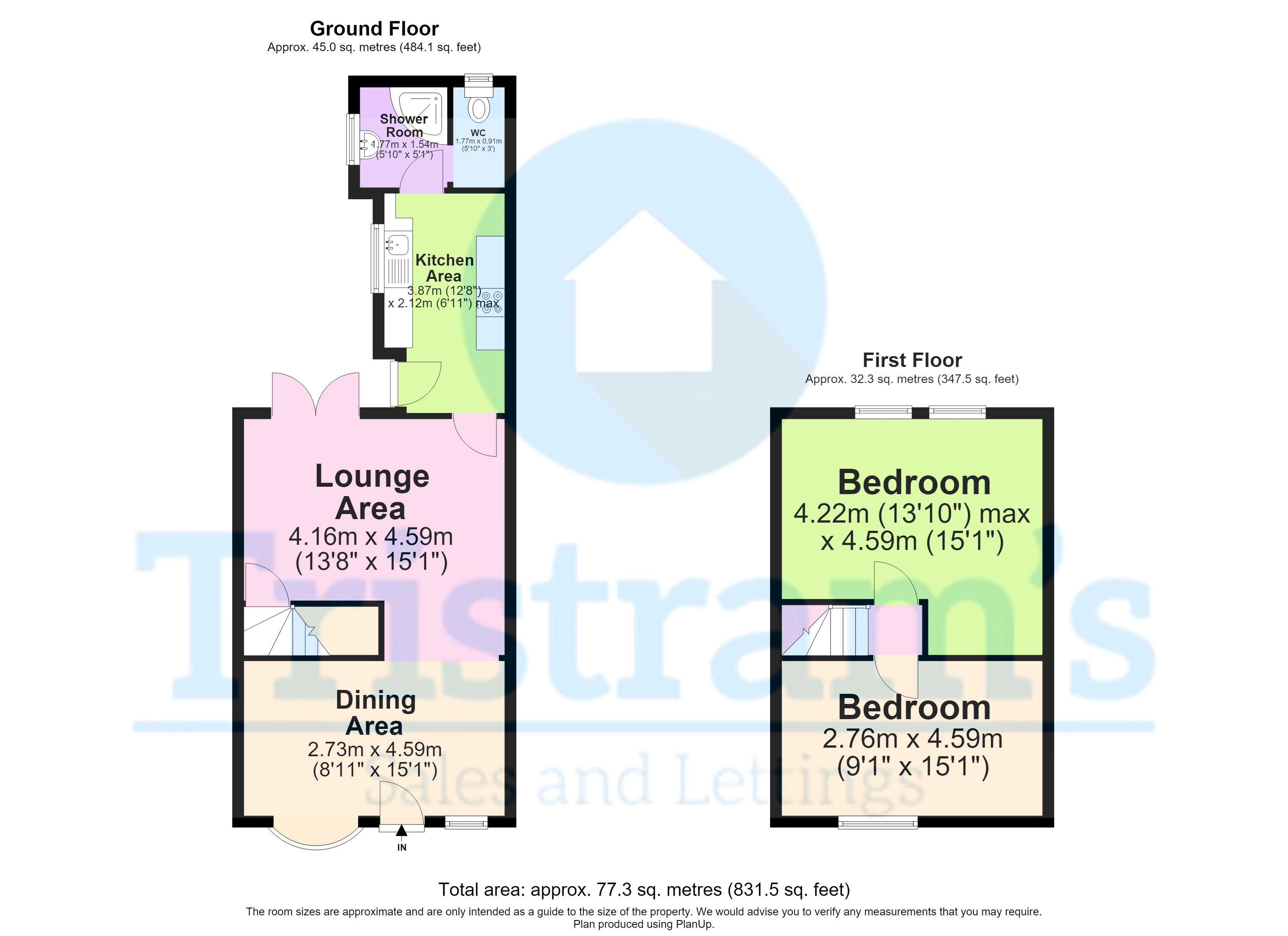 4, Moseley Road, Nottingham floorplan