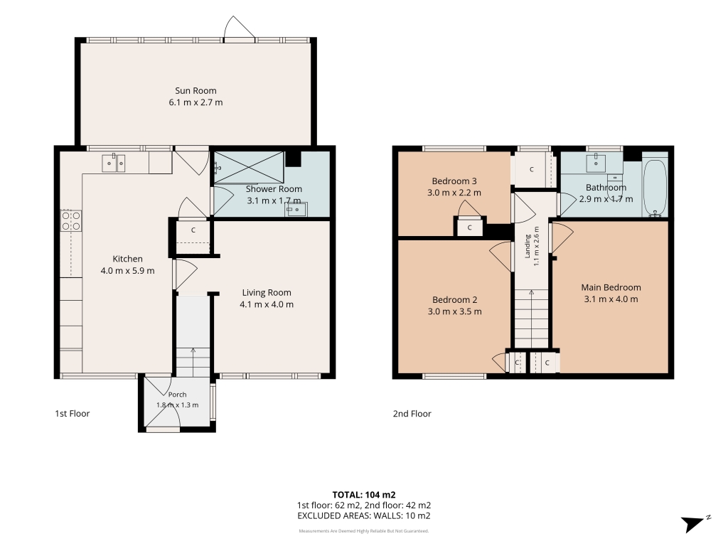 61, Allensgreen, Cramlington floorplan