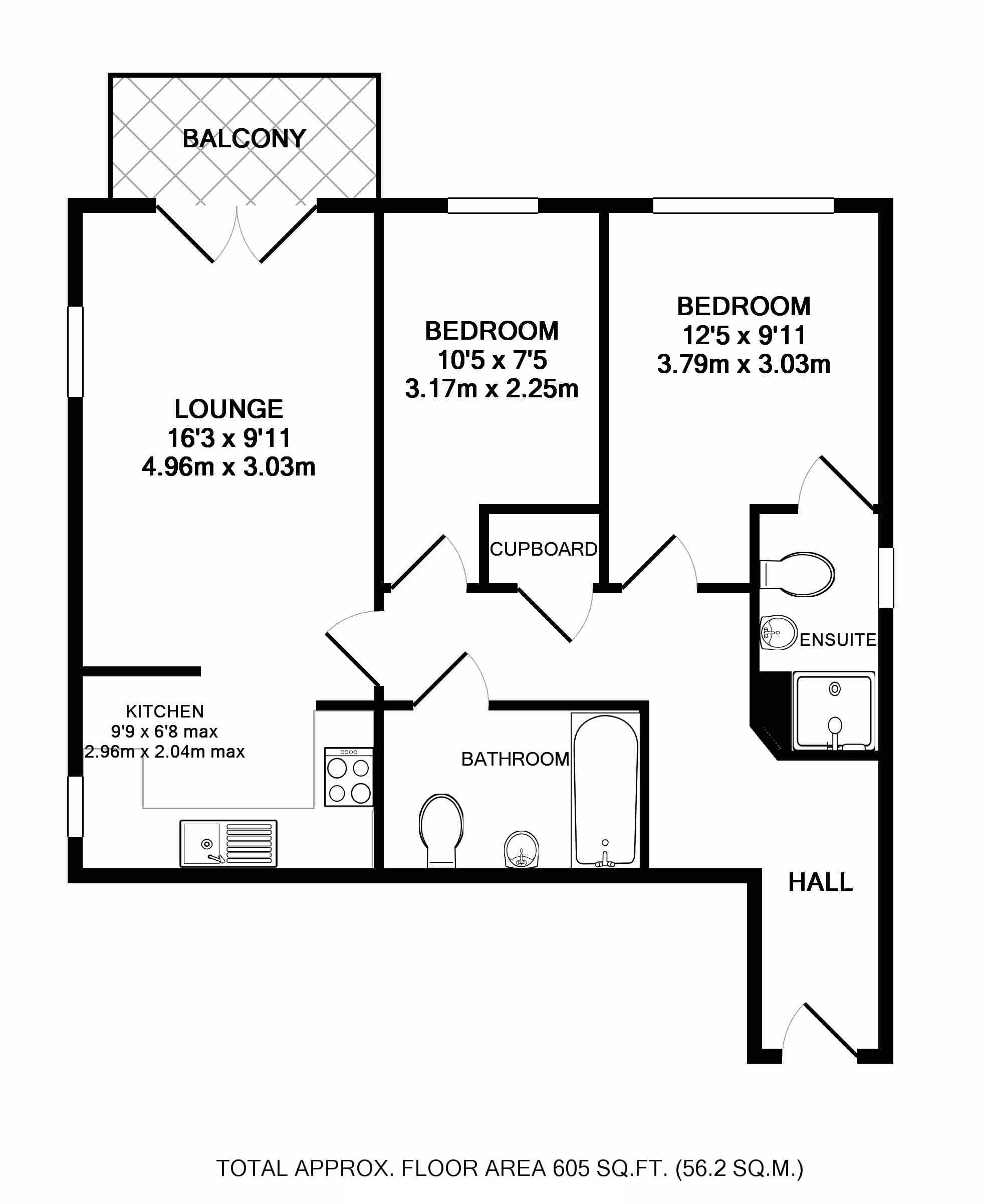 2 Bedrooms Flat for sale in Esparto Way, South Darenth, Dartford DA4