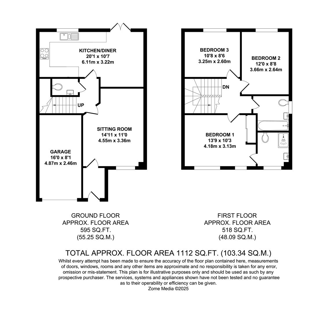 20, Dumbrell Drive, Paddock Wood floorplan