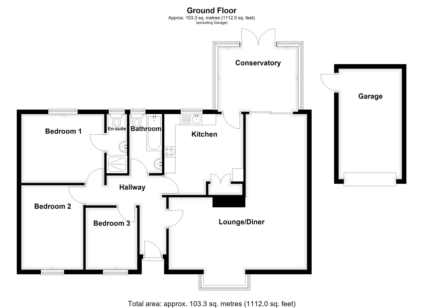 3, Law Court, Spalding floorplan